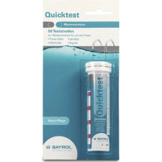 Квиктестер (Quicktester), тестовые полоски для измерения Ph, Cl, щелочности и альгицида, Bayrol